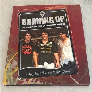 Disney Red and Black Jonas Brothers Tour Book
